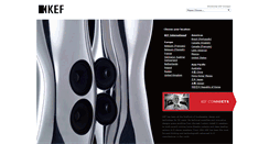 Desktop Screenshot of kef.com