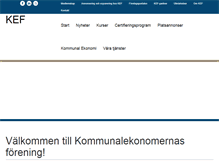 Tablet Screenshot of kef.se